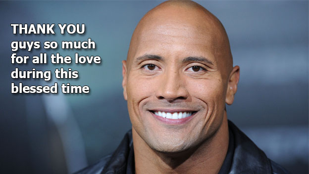 Dwayne Johnson 'The Rock' is Dad Again Shares First Photo of His Daughter
