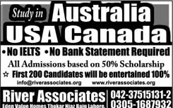 Admissions and Study in Australia, USA and Canada