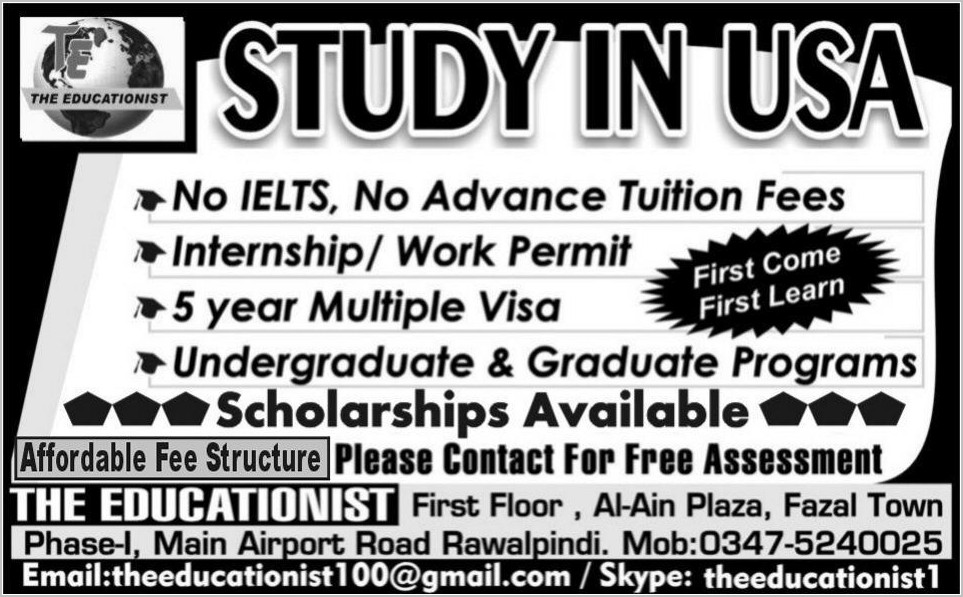 Admissions in USA