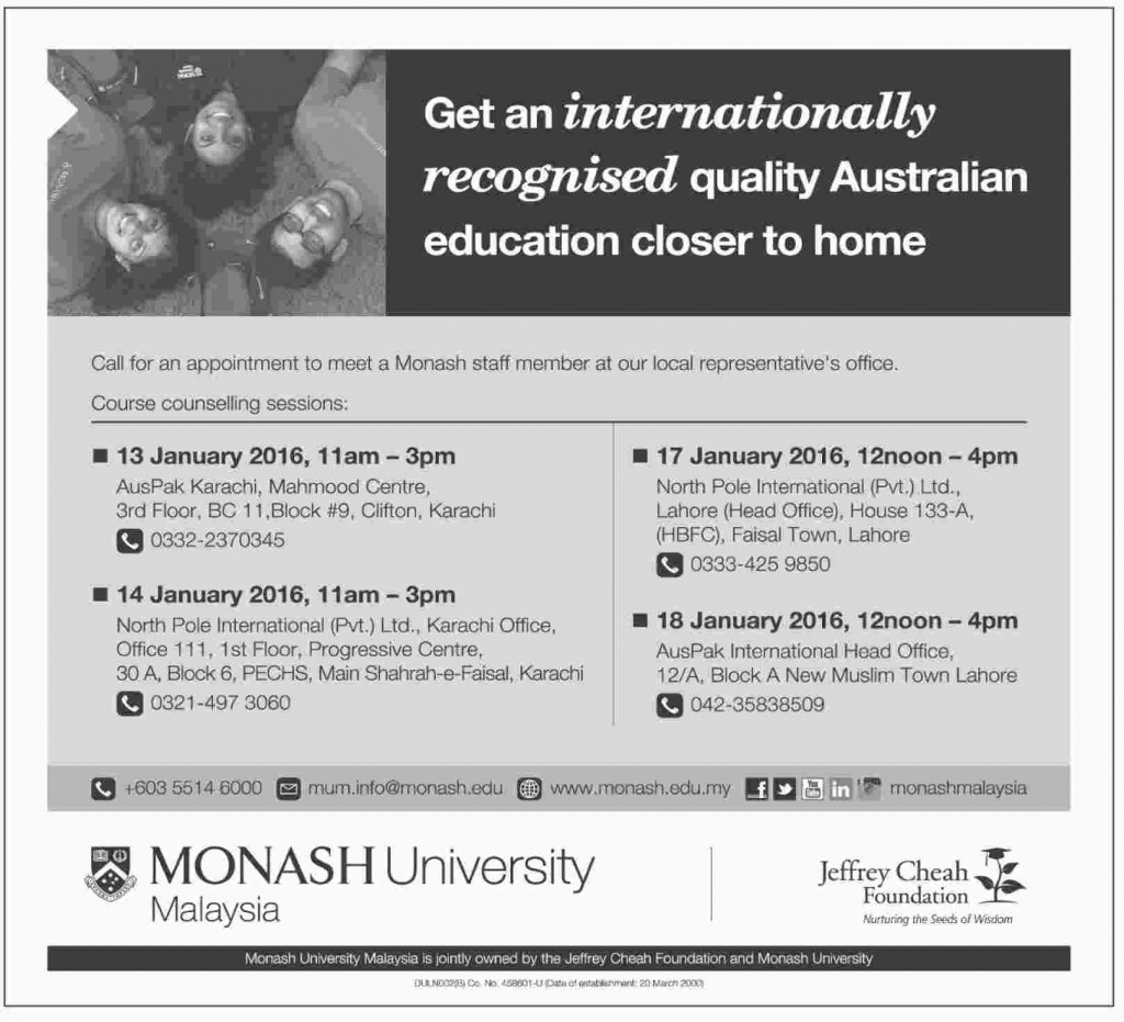 Australian Education Opportunity at Monash University Malaysia