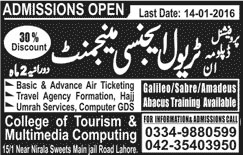 Diploma in Travel Agency Management