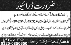 Driver Jobs in Well Growing Company in Pakistan