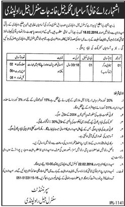 Sentry Worker Jobs in Government of Pakistan