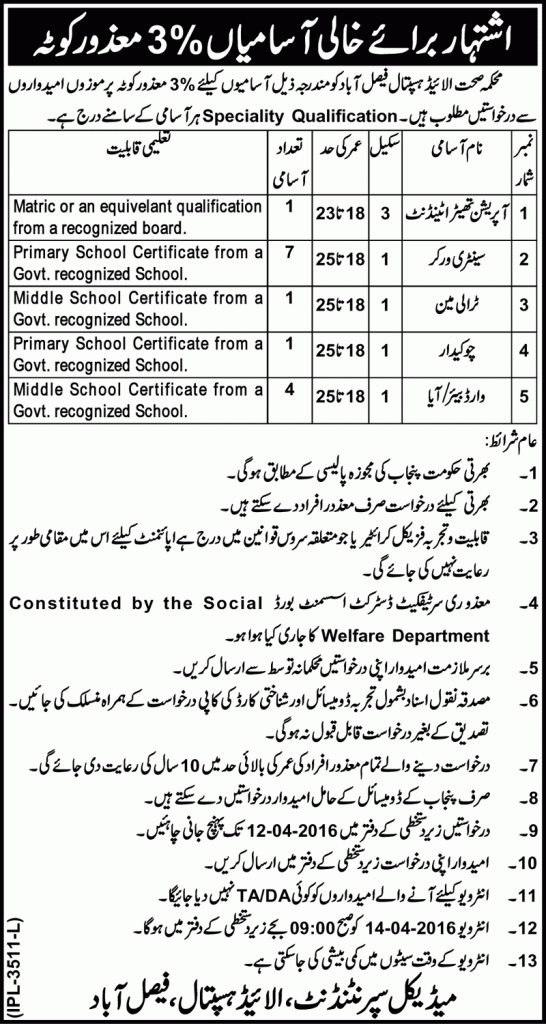 Health Allied Hospital Faisalabad