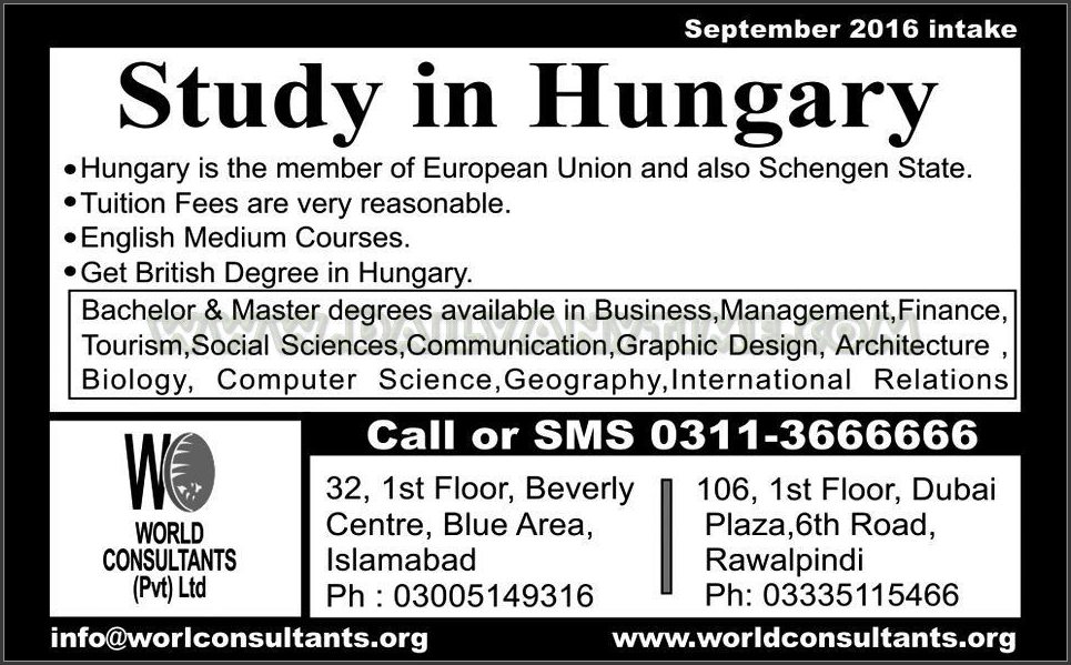 Study in Hungary