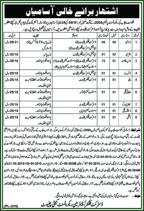 Driver, Naib Qasid, Workers