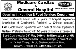 Jobs in Medicare Cardiac and General Hospital