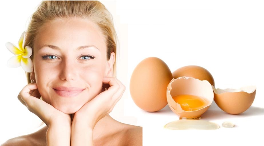 2.Try an egg-white mask
